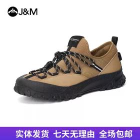 【自营】J&M/快乐玛丽  快乐玛丽登山鞋男2024秋季户外运动厚底防滑透气时尚休闲鞋 65608M