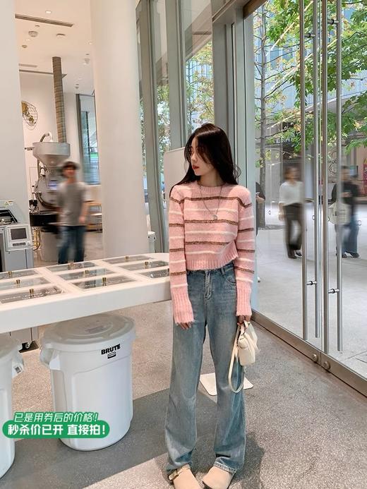 <曾小咸推荐>条纹毛衣 日常128.90 立减58.91 秒杀69.99！！ 商品图2