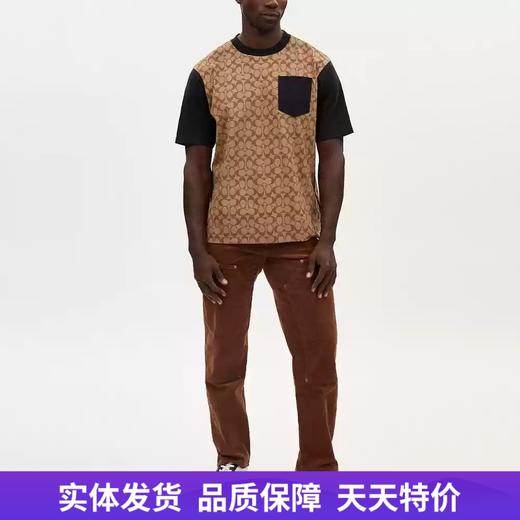 【自营】coach/蔻驰  男士休闲T恤 CO789 OFZ 商品图0