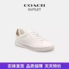 【自营】coach/蔻驰  新品奥莱女士HIGH LINE低帮休闲舒适运动鞋白色 CY198 XH8 商品缩略图0