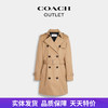 【自营】coach/蔻驰  女士纯色中长风衣外套 CG049 EAL 商品缩略图0