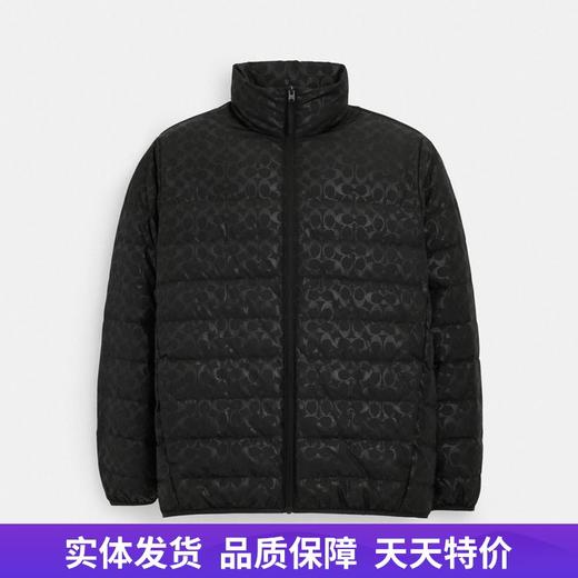 【自营】coach/蔻驰  男子轻质羽绒夹克 CT730 BLK 商品图0