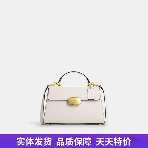 【自营】coach/蔻驰  女士皮质单肩斜挎手提包 CP006 IMCHK 商品图0