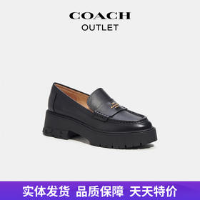 【自营】coach/蔻驰  女士RUTHIE乐福鞋 CM587 BLK