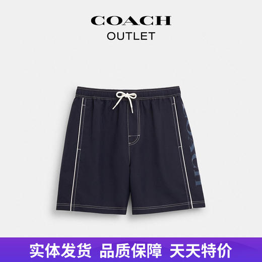 【自营】coach/蔻驰  男士游泳短裤运动舒适休闲时尚百搭夏季 CO830 RF2 商品图0