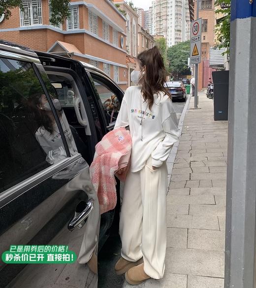 <曾小咸推荐>【舒适主义】3色裤脚可抽抽绳休闲裤 日常159.99 立减80 秒杀79.99！！ 商品图1