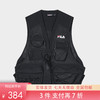 3件折上7折【自营】FILA/斐乐  男梭织马甲 F11M349704FBK 商品缩略图0