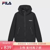 3件折上7折【自营】FILA/斐乐  斐乐男士梭织外套2024春新款时尚休闲百搭男上衣外套 F11M349706FBK 商品缩略图0