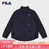 3件折上7折【自营】FILA/斐乐  斐乐女士女装外套2024春季新款休闲宽松不规则口袋上衣 F11W414701FNV 商品缩略图0