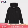 3件折上7折【自营】FILA/斐乐  斐乐男士针织连帽外套2024秋新款时尚休闲简约舒适上衣 F11M438503FBK 商品缩略图0