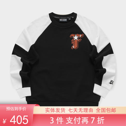 3件折上7折【自营】FILA/斐乐  女针织套头衫 T11W412201FBK 商品图0