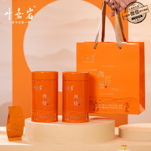 叶嘉岩铁罐肉桂/水仙/大红袍/水金龟 200g（私域专享） 商品图3