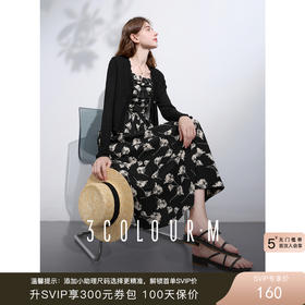 温柔优雅碎花裙