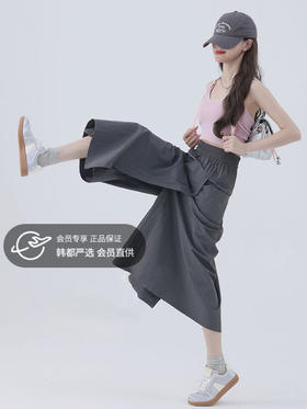 这条“工装叠片裙裤”胯宽/腿粗 穿它巨显瘦，不挑身材，谁穿都美~ 