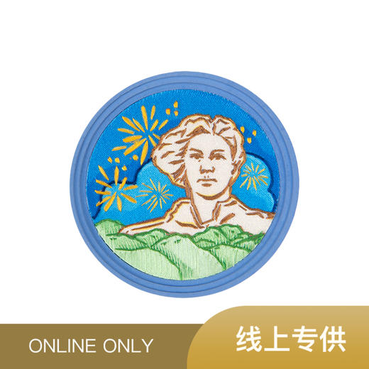 艷 湘绣 城市文化冰箱贴国潮风原创冰箱磁力贴个性家居装饰中国风磁铁贴 商品图0