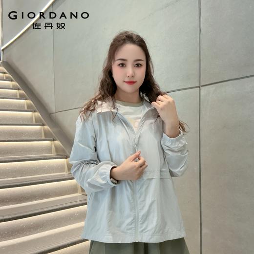 佐丹奴女装25年新款春日探索系列凉感防紫外线超轻薄风衣外套05375003 商品图1