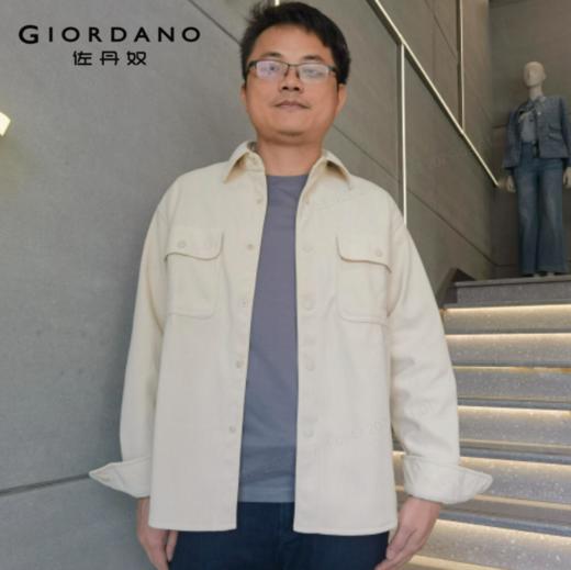 佐丹奴男装加绒长袖衬衫01044603 商品图1