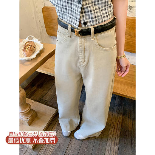 【189元任选2件】最后一波现货！2色阔腿牛仔裤 商品图3