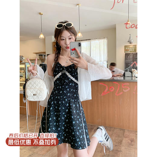 【169元任选2件】最后一波现货！碎花吊带裙连衣裙 商品图3