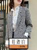 TYNVIE 西装领无纽扣外套 - 香槟金 商品缩略图0