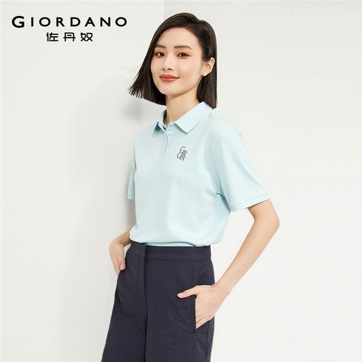 佐丹奴女装25年新款液氨纯棉POLO衫05315291 商品图9
