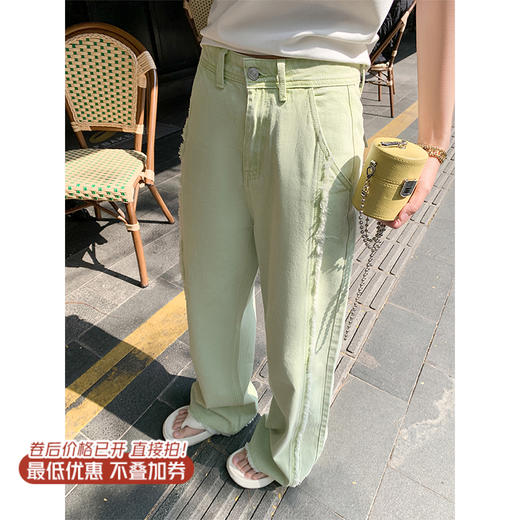 <曾小咸推荐>新品现货秒杀！卖完下架不再补 ！微信粉丝打折价！！ 雪梨印花短袖 日常99.99/件 立减40 秒杀59.99/件 毛边牛仔裤 日常199.99/件 立减110 秒杀89.99/件 商品图5