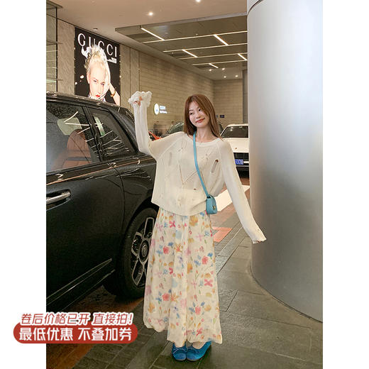 【169元任选2件】现货秒杀！卖完下架不再补 ！多巴胺彩色花苞裙 商品图2