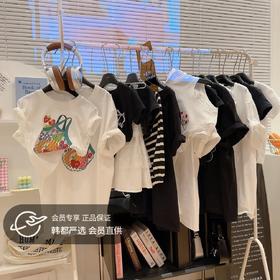 【🔥59.9元/3件起】一家四口❤️懒散猫纯棉A类亲子短袖UPF50+T恤男童女童亲子可穿吸汗透气柔软亲肤店