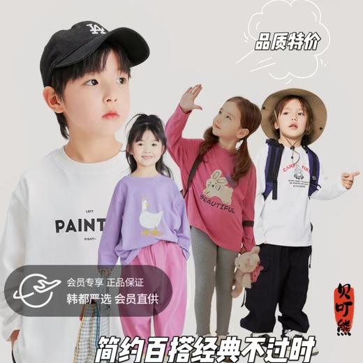 贝叮熊春季新品纯棉索罗娜长袖T恤 商品图0