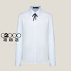 G2000女SS25商场新款【赠送蝴蝶结/弹力】商务通勤长袖衫衣51223283 商品缩略图8
