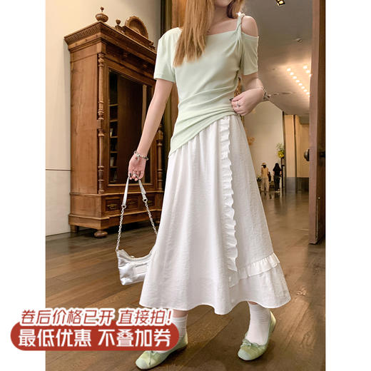 【149元任选2件】 现货！荷叶边半身裙 商品图1