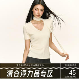Ariseism 美式复古辣妹短袖T恤女2025夏季新款修身上衣