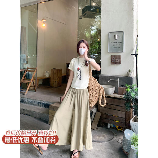 <曾小咸推荐>现货秒杀！卖完不补 ！微信打折价！短袖 日常109.99 立减50 秒杀59.99！休闲裙裤 日常159.99 立减70 秒杀89.99！ 商品图1