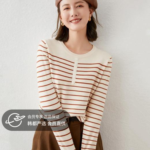 25 ＇s 秋季『旦茉赫本圆领针织衫』 法式极简 圆领不挑人 修饰颈部线条 舒适亲肤 商品图0