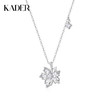 卡蒂罗/KADER 枫叶物语项链 枫叶像思念爱意传达精致百搭吊坠 满镶宝石时尚穿搭拼接链 生日礼品 商品缩略图0