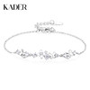 卡蒂罗/KADER 丁香蝴蝶手链 纯白丁香花优雅浪漫温柔可调节手饰 闪闪蝶舞明媚秋冬闪耀吸睛穿搭配饰 925银 商品缩略图0