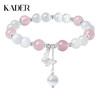 卡蒂罗KADER 蝶影绮梦手串  在逃公主流苏 新中式月光蝴蝶甜美梦幻925银简约百搭手串好运 玻璃猫眼 手串 女款 商品缩略图0