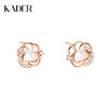 卡蒂罗/KADER【淡水珍珠】月下山茶耳钉 冬日茶花灵动浪漫温柔感耳饰 莹润珍珠优雅温柔圣诞配饰 925银 商品缩略图0