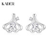 【三生有杏】卡蒂罗/KADER 小杏运耳钉 新中式浪漫银杏叶造型设计简约小众纯银耳饰 幸好有你时来运转配饰 商品缩略图0