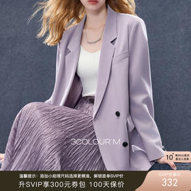 浪漫紫西装穿搭灵感