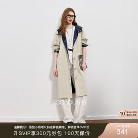 潇洒入秋|长款连帽风衣