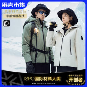 秋冬爆款【气凝胶抗寒服】素湃男女款气凝胶抗寒服 银巢升温 透气不闷 防风防暴雨 自带温度计大口袋A5301
