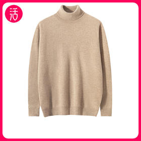 【100%羊绒】SIIJJEYY枝辑 100%山羊绒男士高领长袖羊绒衫XHT003（工作日72小时发货）
