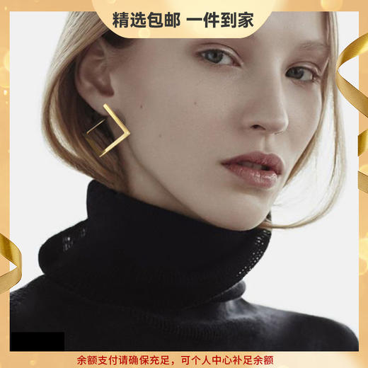 Oflye潮流饰品  耳环女新款潮韩国个性气质冷淡风耳饰欧美夸张网红耳钉 商品图0