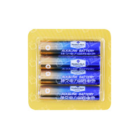 聚便利 X 山姆 Member's Mark 持久电力碱性电池 7号4粒