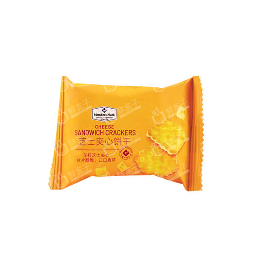 聚便利 X 山姆 Member's Mark 芝士夹心饼干 1小包约18g 商品图0