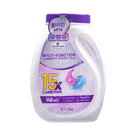 聚便利 X 山姆 Member's Mark 多效洗衣凝珠 一盏日光茶 2.36kg（148pacs）