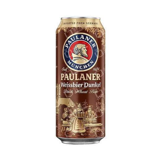 聚便利 X 山姆 保拉纳 德国进口 小麦浓色啤酒 500ml 商品图0