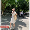 【169元任选2件】最后一波现货！方领碎花泡泡袖连衣裙女 夏季绑带设计收腰短裙 商品缩略图1