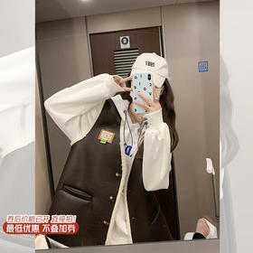 【179元任选2件】现货！羊羔毛马甲背心坎肩